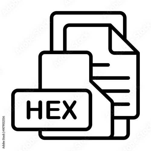 HEX Format Icon