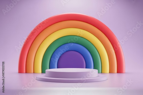 Vibrant Pride Mockup Background