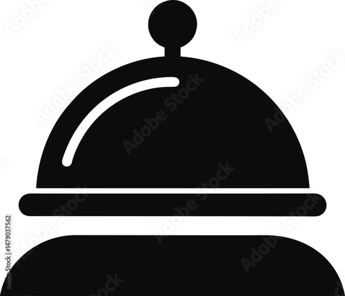 restaurant cloche icon