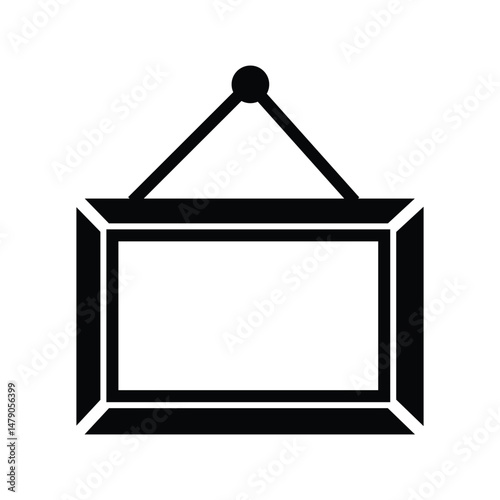 frame photo vector icon