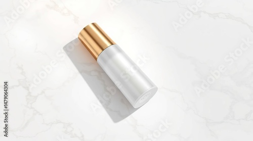 facial skincare bottle mockup