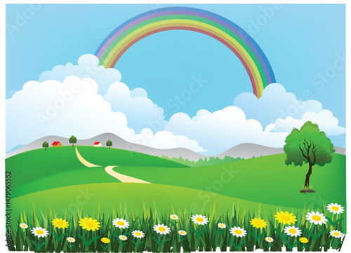 Rainbow Landscape 