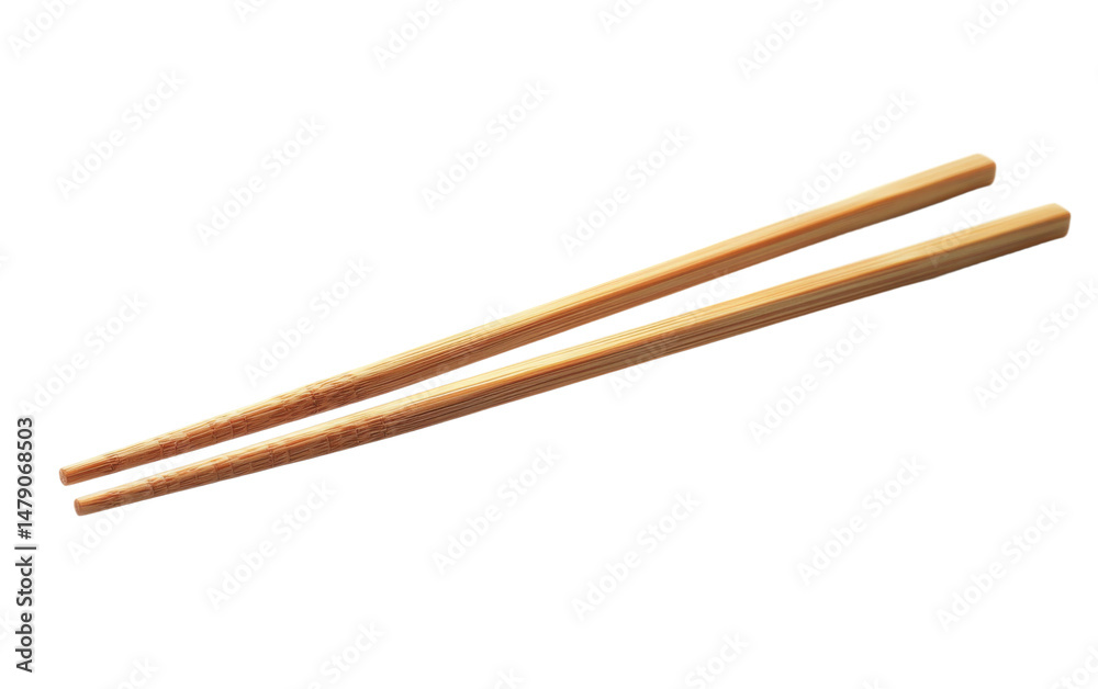 Chopsticks on transparent or white background Chopsticks on transparent or white background