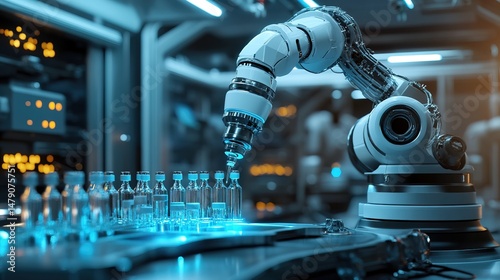 Robotic Arm in Pharmaceutical Production