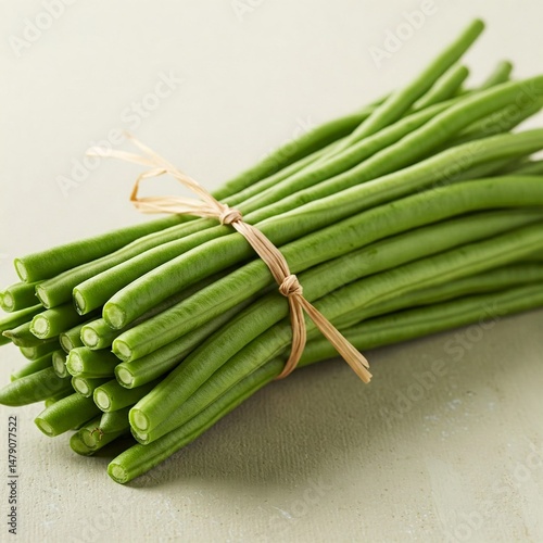 fresh green asparagus