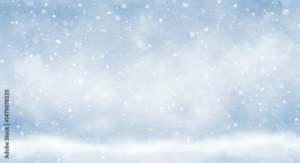 Fototapeta premium Winter's Silent Whisper