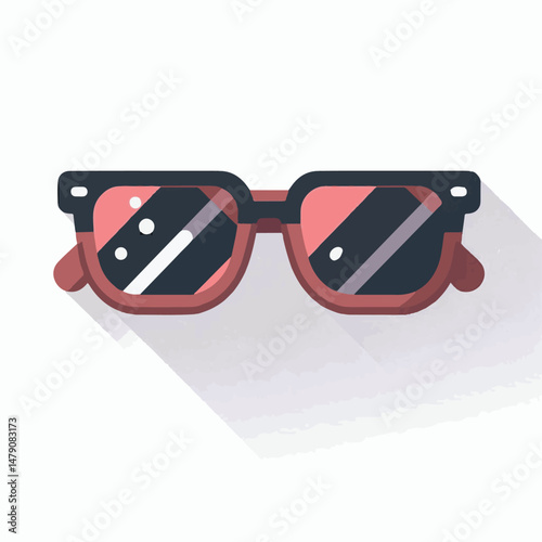 sunglasses, fashion, summer, sun, design, eye, style, glasses, accessory, black, stylish, isolated, frame, vacation, vector, retro, vision, modern, illustration, icon, cool, collection, object, protec