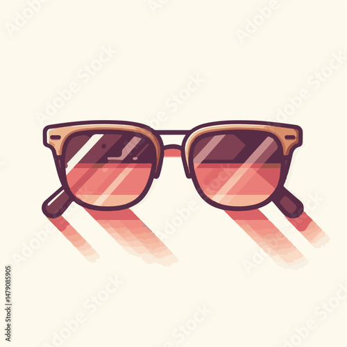 sunglasses, fashion, summer, sun, design, eye, style, glasses, accessory, black, stylish, isolated, frame, vacation, vector, retro, vision, modern, illustration, icon, cool, collection, object, protec