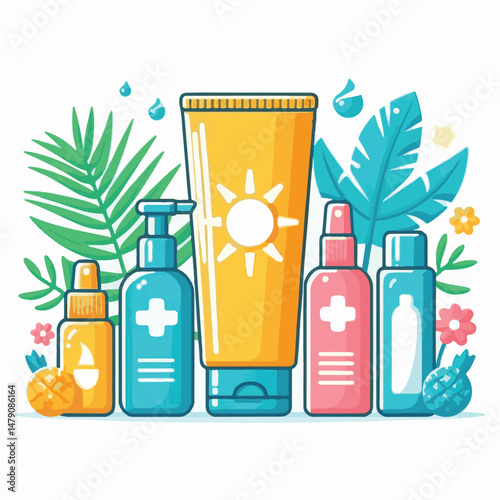 sunscreen, skin, cream, sun, sunblock, lotion, protection, care, summer, tan, vacation, suntan, cosmetic, woman, holiday, beach, body, face, spf, skincare, sunny, health, beauty, sunbathing, travel, p