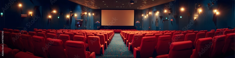 Fototapeta premium movie theater stage