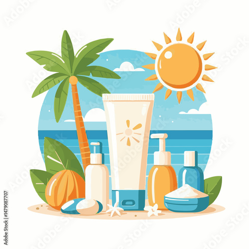 sunscreen, skin, cream, sun, sunblock, lotion, protection, care, summer, tan, vacation, suntan, cosmetic, woman, holiday, beach, body, face, spf, skincare, sunny, health, beauty, sunbathing, travel, p