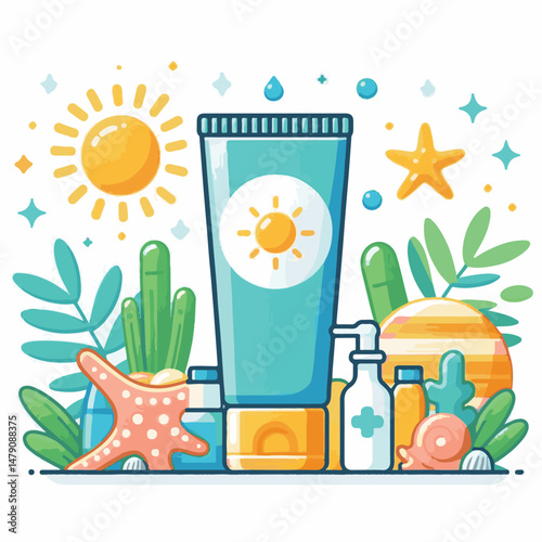 sunscreen, skin, cream, sun, sunblock, lotion, protection, care, summer, tan, vacation, suntan, cosmetic, woman, holiday, beach, body, face, spf, skincare, sunny, health, beauty, sunbathing, travel, p