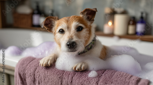 Pampered Pup's Bath Time Bl...