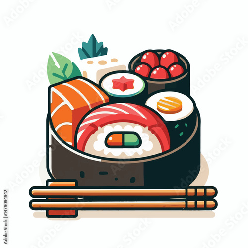 seafood, sushi, fresh, gourmet, traditional, rice, delicious, food, fish, japanese, cuisine, sashimi, maki, asian, tasty, roll, japan, menu, salmon, restaurant, dinner, lunch, seaweed, wasabi, asian f