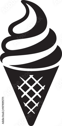 Classic Ice Cream Cone Silhouette Design

Double Scoop Ice Cream Vector Art

Ice Cream Sundae with Cherry Silhouette

Popsicle and Ice Cream Bar Vector Scene

Cute Ice Cream Character Silhouette
