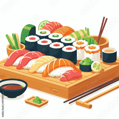 seafood, sushi, fresh, gourmet, traditional, rice, delicious, food, fish, japanese, cuisine, sashimi, maki, asian, tasty, roll, japan, menu, salmon, restaurant, dinner, lunch, seaweed, wasabi, asian f