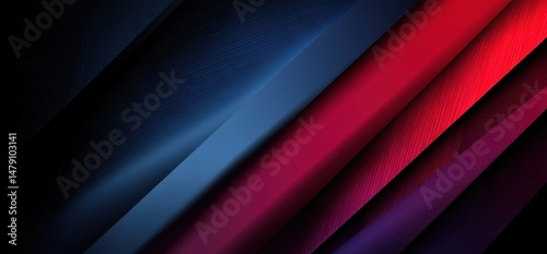 Abstract design with diagonal color gradients