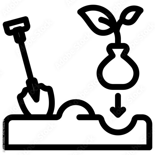 Reforestation Icon
