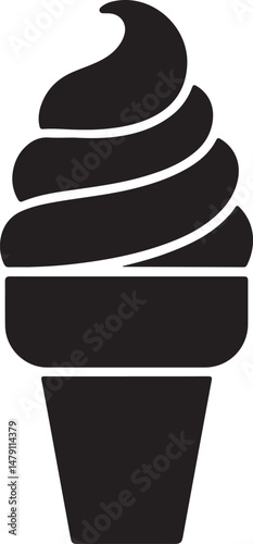 Classic Ice Cream Cone Silhouette Design

Double Scoop Ice Cream Vector Art

Ice Cream Sundae with Cherry Silhouette

Popsicle and Ice Cream Bar Vector Scene

Cute Ice Cream Character Silhouette