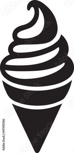 Classic Ice Cream Cone Silhouette Design

Double Scoop Ice Cream Vector Art

Ice Cream Sundae with Cherry Silhouette

Popsicle and Ice Cream Bar Vector Scene

Cute Ice Cream Character Silhouette