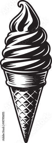 Classic Ice Cream Cone Silhouette Design

Double Scoop Ice Cream Vector Art

Ice Cream Sundae with Cherry Silhouette

Popsicle and Ice Cream Bar Vector Scene

Cute Ice Cream Character Silhouette