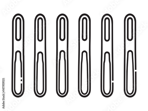 Tongue Depressor Outline Art Set
