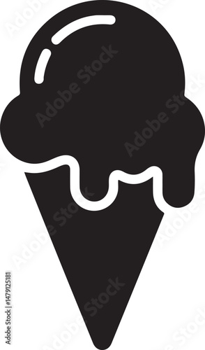 Classic Ice Cream Cone Silhouette Design

Double Scoop Ice Cream Vector Art

Ice Cream Sundae with Cherry Silhouette

Popsicle and Ice Cream Bar Vector Scene

Cute Ice Cream Character Silhouette