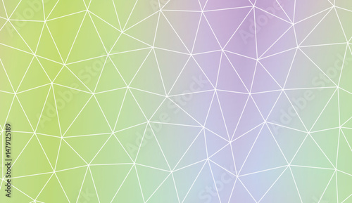 Hipster pattern with polygonal elements. For your home interior wallpaper, fashion print. Vector illustration. Creative gradient color.