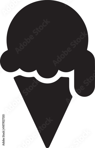 Classic Ice Cream Cone Silhouette Design

Double Scoop Ice Cream Vector Art

Ice Cream Sundae with Cherry Silhouette

Popsicle and Ice Cream Bar Vector Scene

Cute Ice Cream Character Silhouette