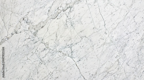 Elegant white statuario marble texture with exquisite veining and smooth surface, presenting a high - end natural material ideal for luxury interior and exterior design projects, furniture crafting, 