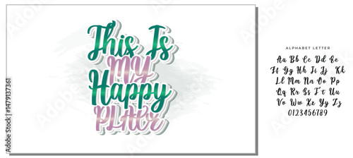 this is my happy place quote letter