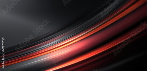 Dynamic abstract design with flowing colors.
