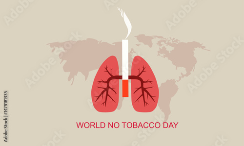 World No Tobacco Day Creative Design