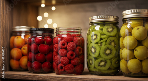 South Asian Pickles in Mason Jars: Food Preservation