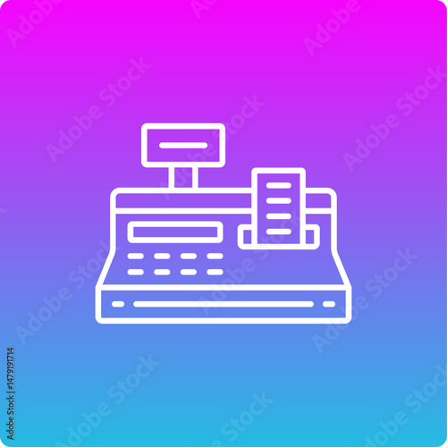 Cashier Machine Icon