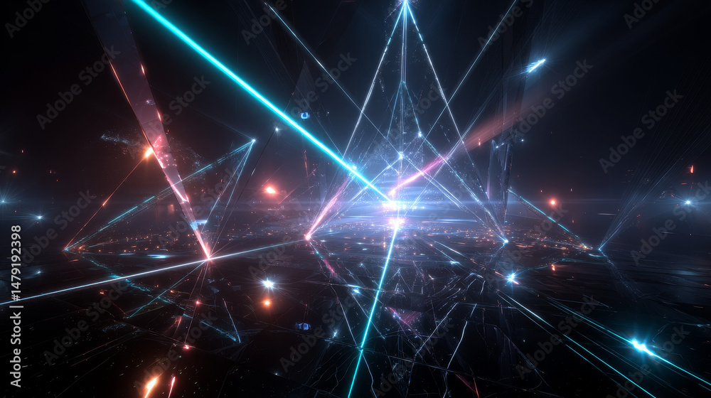 Vector realistic light flares, laser beams. Vector realistic light flares, laser beams.