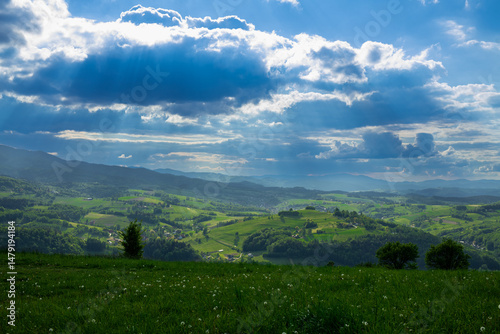 Fototapeta Naklejka Na Ścianę i Meble -  Beskidy