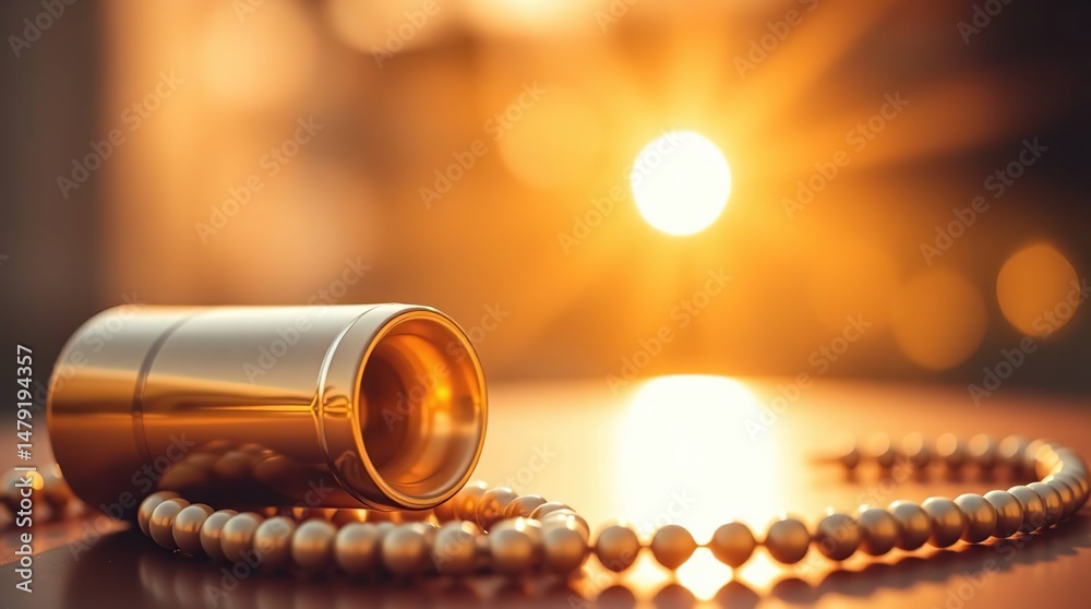 Obraz premium Golden Sunset Accessory.