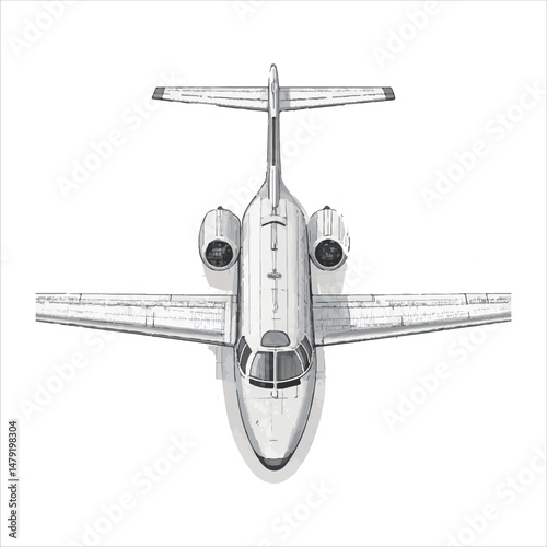 Airplane Vector