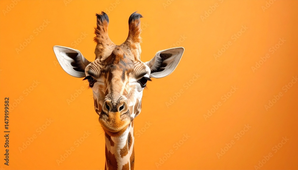 Obraz premium giraffe close up
