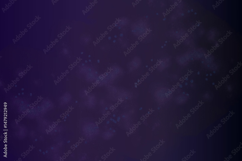 Obraz premium Dark Purple Starry Glow Abstract Background Texture