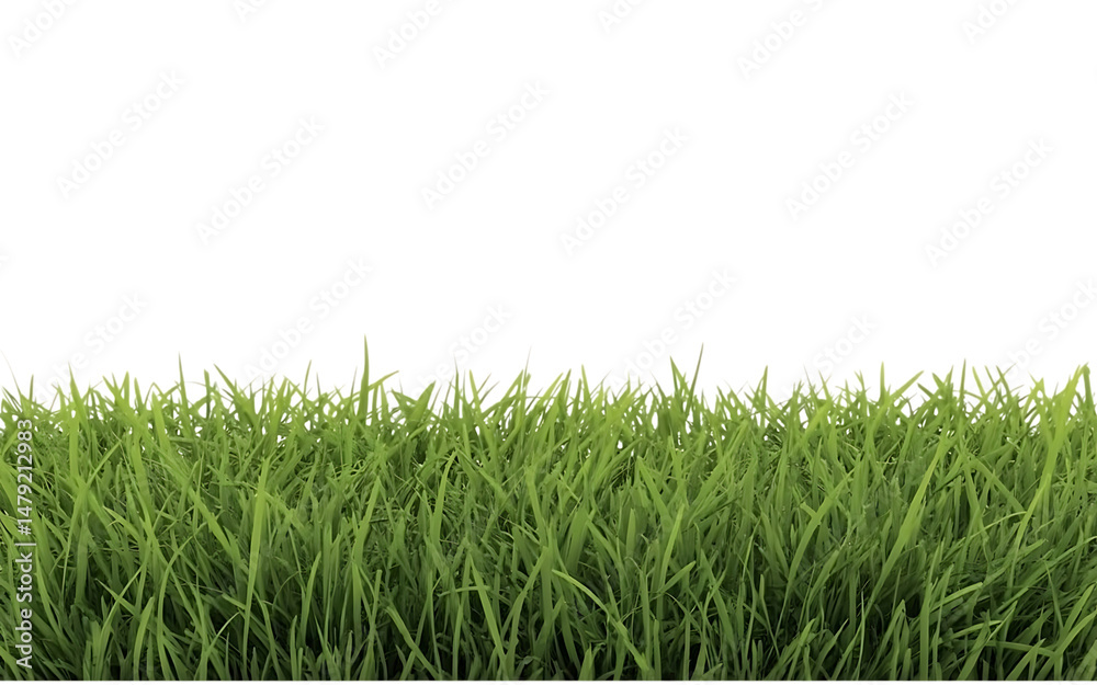 Fototapeta premium Green grass png image