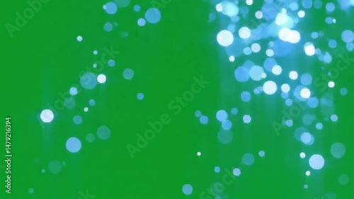 Wallpaper Mural Ethereal Green Bokeh: A Mesmerizing Display of Light and Color Torontodigital.ca