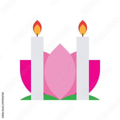 Vesak Illustration