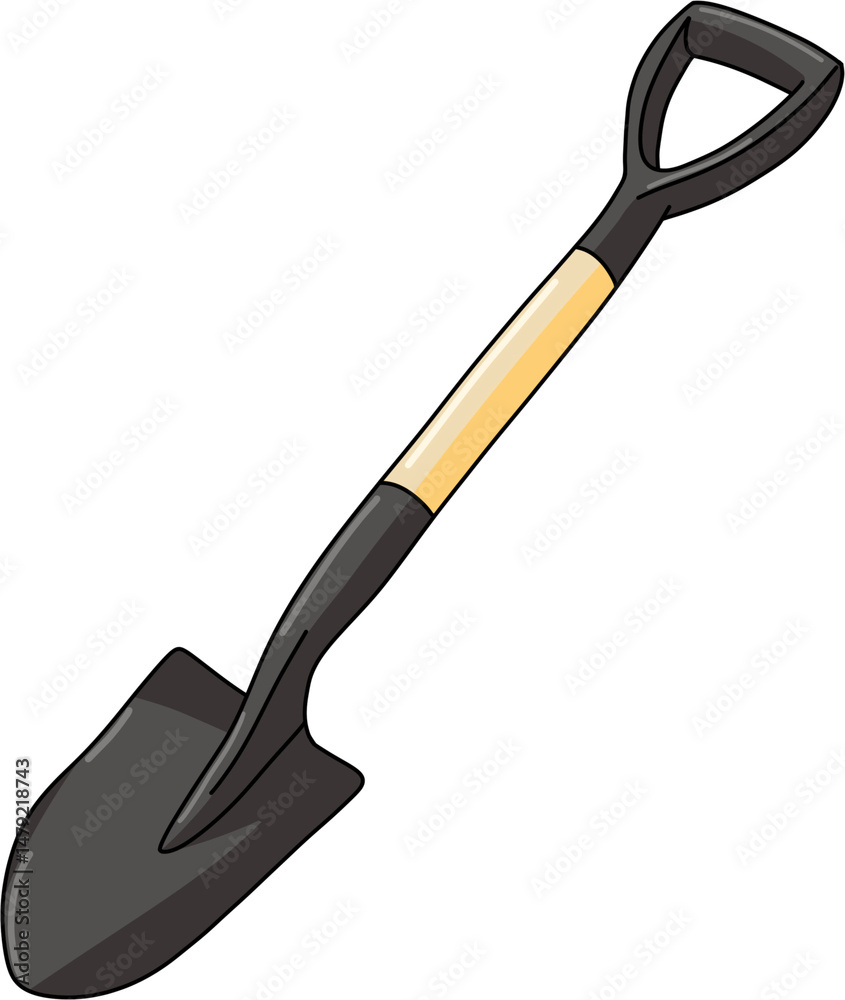 shovel isolated on white shovel isolated on white