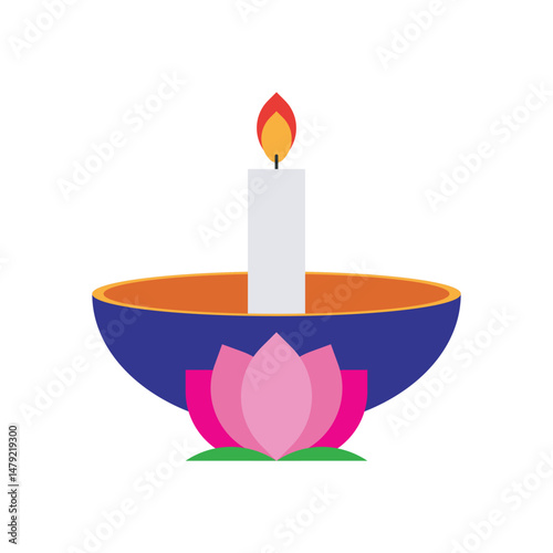 Vesak Illustration