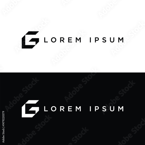 letter G logo icon vector