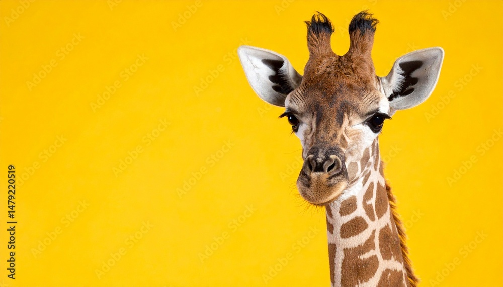 Obraz premium portrait of a giraffe