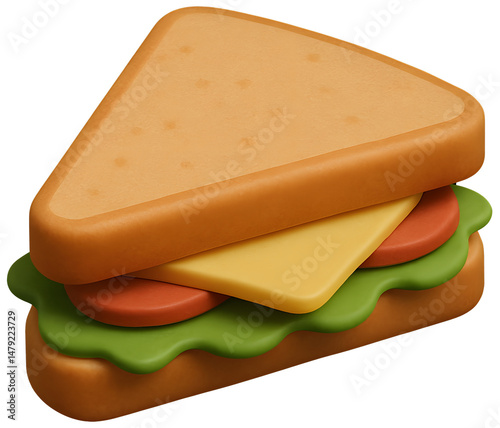 ham and cheese sandwich