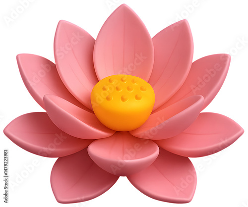 pink lotus flower